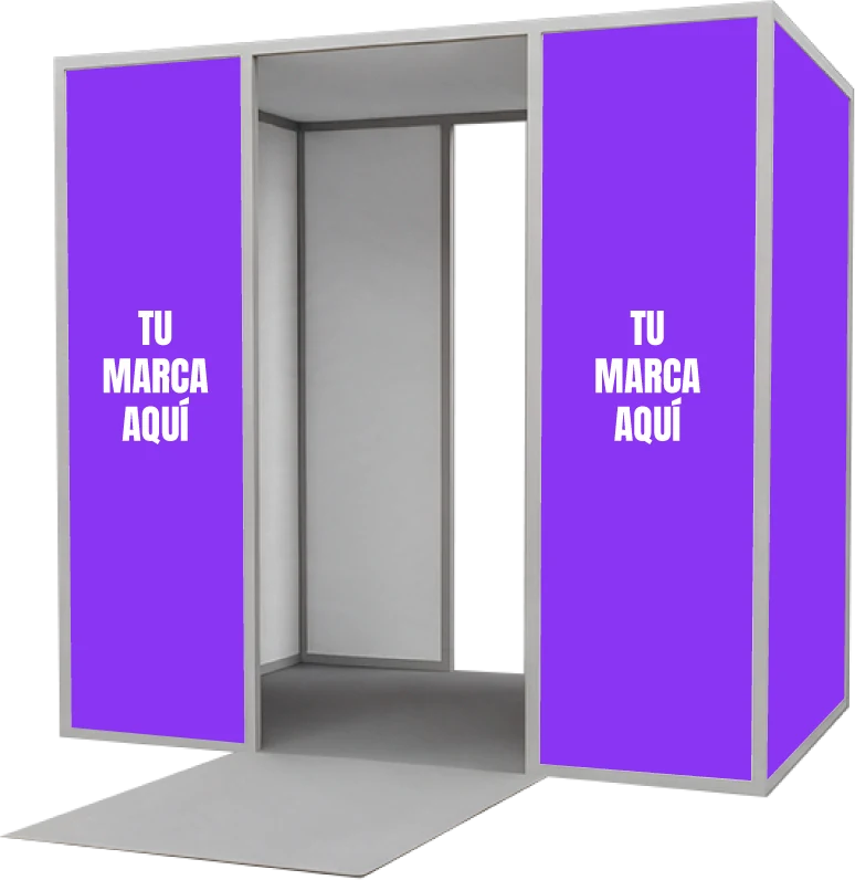 Cabina Clásica con paneles personalizables